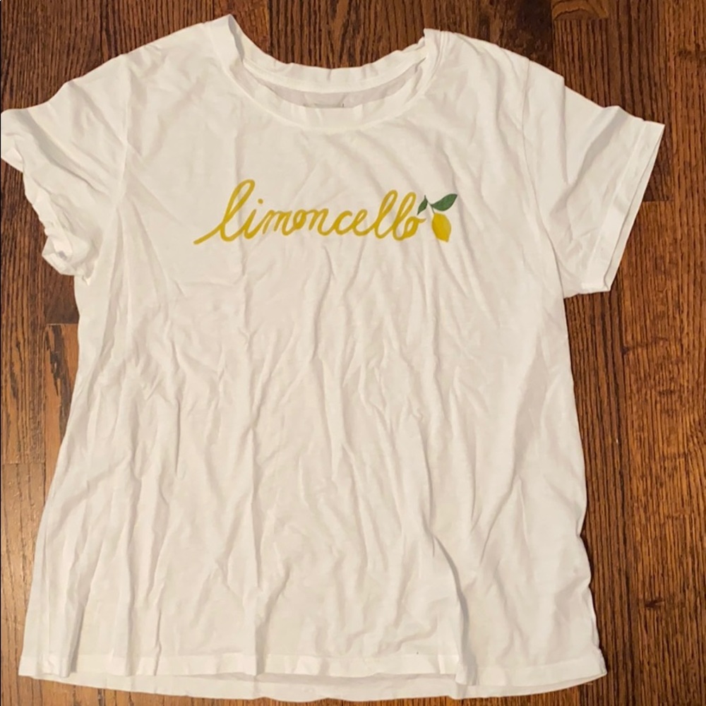 Anthropologie Limoncello Tee - XL